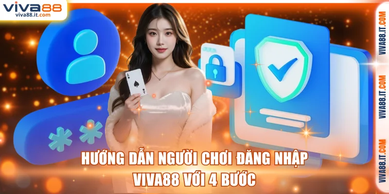 Hướng dẫn người chơi đăng nhập VIVA88 với 4 bước