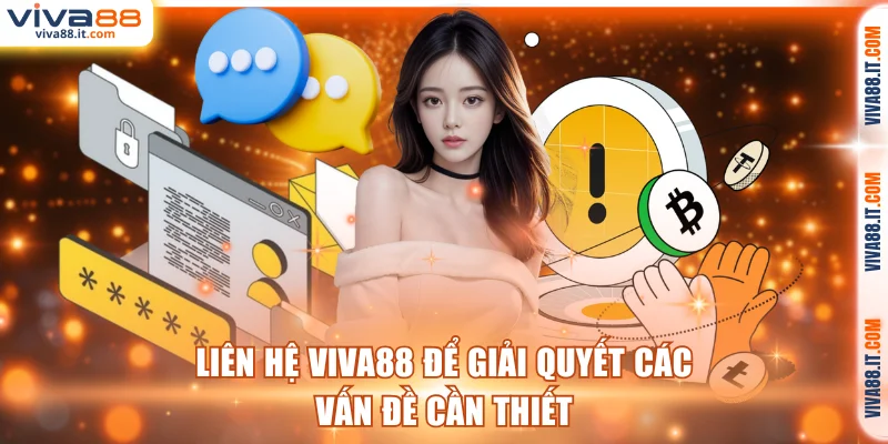 Liên hệ VIVA88 để giải quyết các vấn đề cần thiết