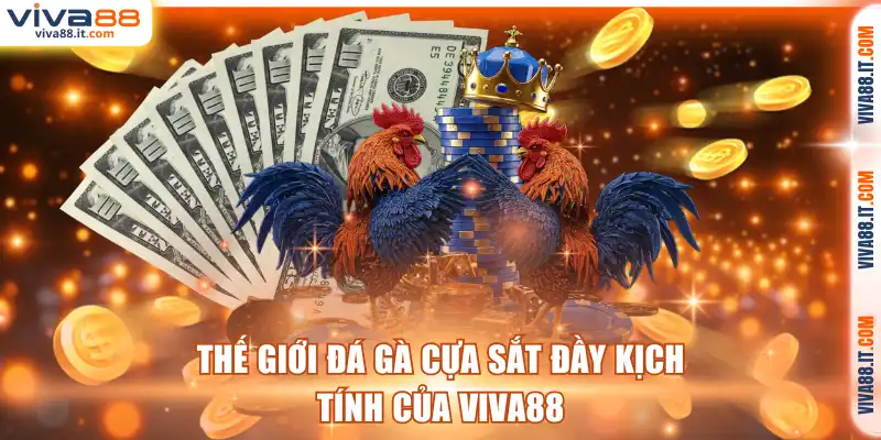Thế giới đá gà cựa sắt đầy kịch tính của VIVA88