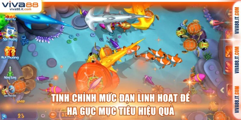 Tinh chỉnh mức đạn linh hoạt để hạ gục mục tiêu hiệu quả